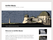 Tablet Screenshot of griffithmedia.org